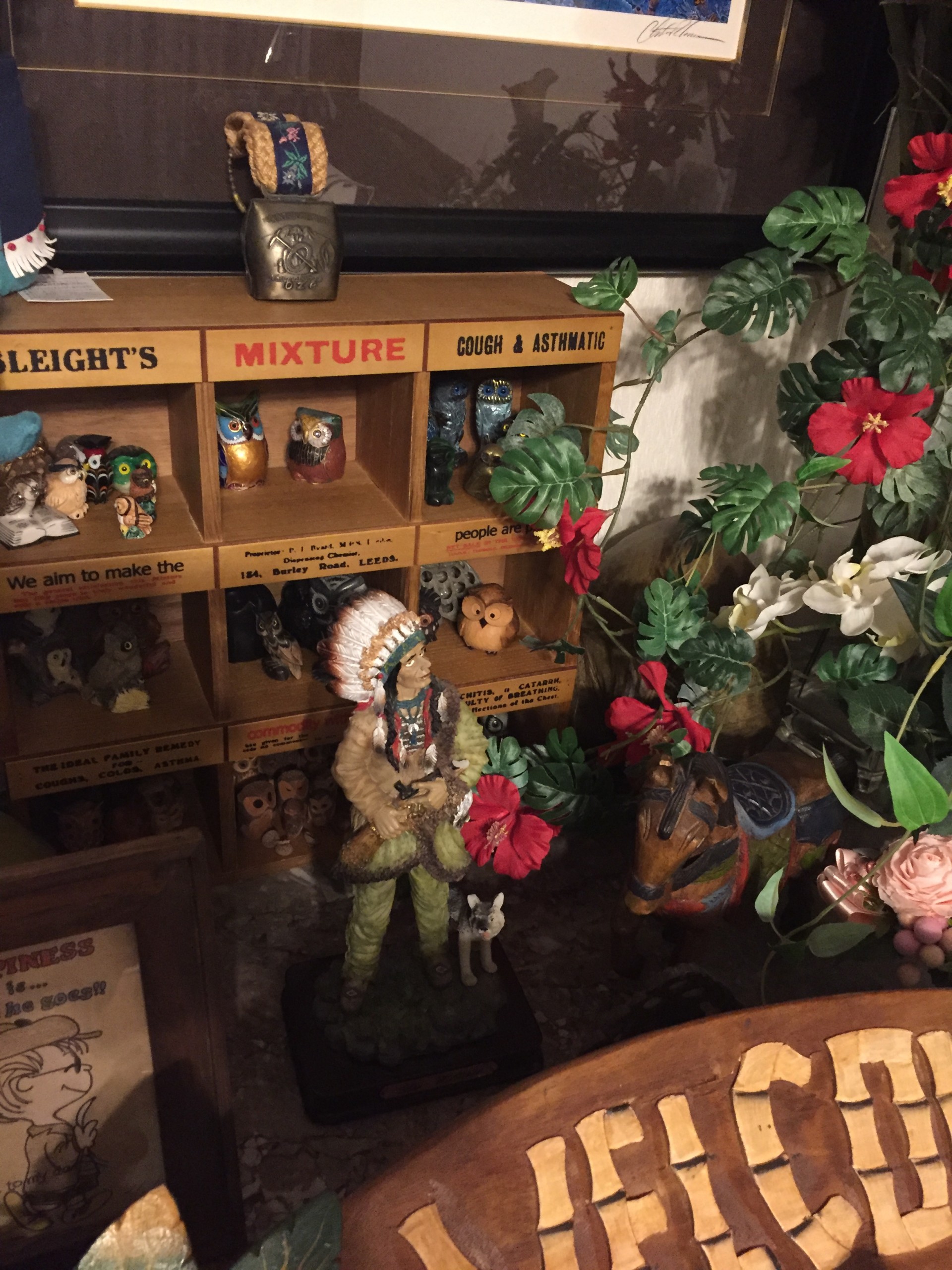 ネイティブインディアンの人形