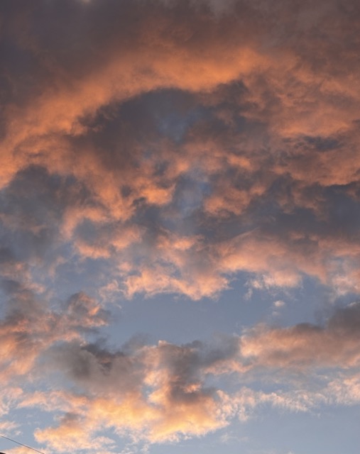 雨上がりの空